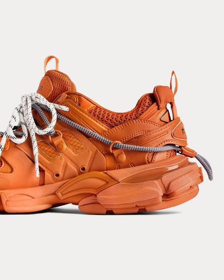 Balenciaga Track Trail Laces Orange / Grey Low Top Sneakers - 5