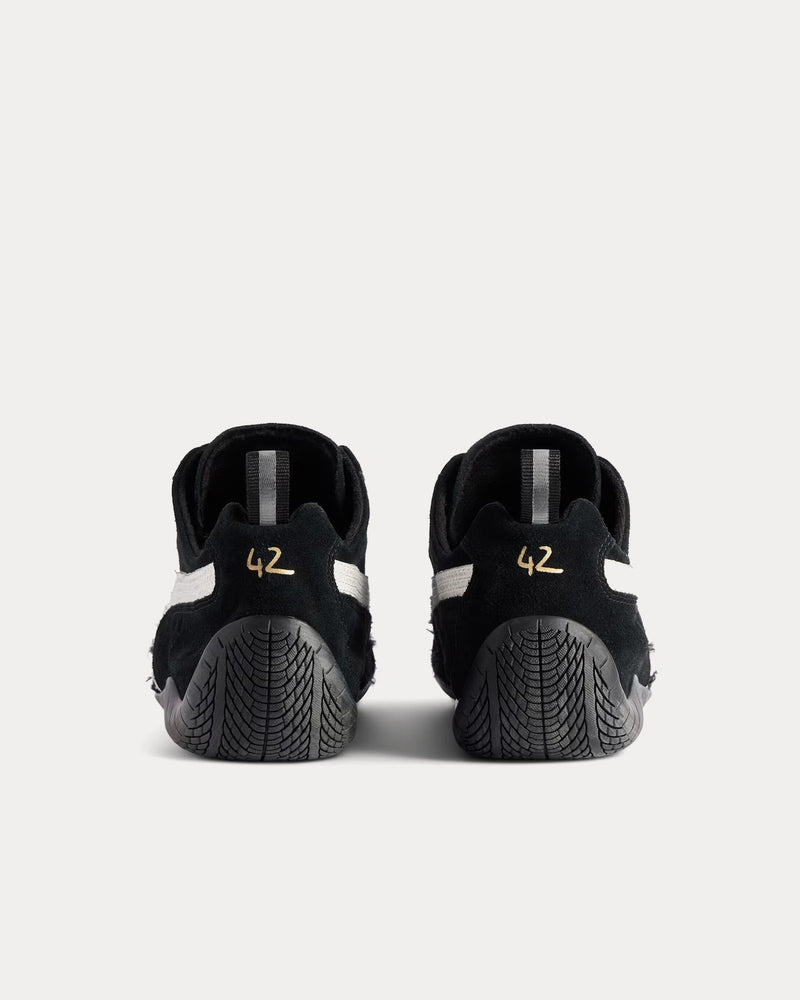 Balenciaga x Puma Speedcat Suede Black / White Low Top Sneakers - 4
