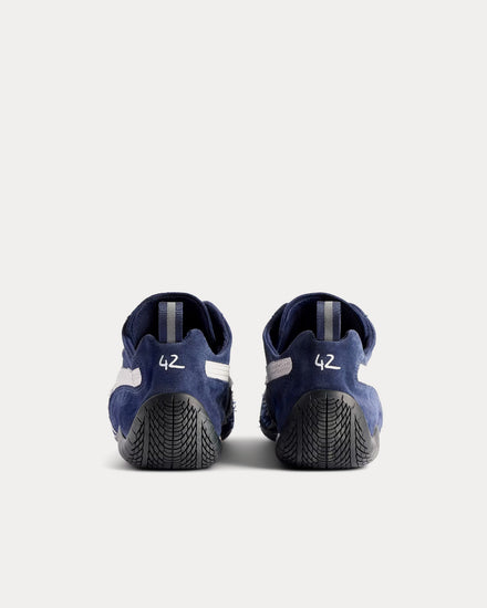 Balenciaga x Puma Speedcat Suede Navy / White / Black Low Top Sneakers - 4
