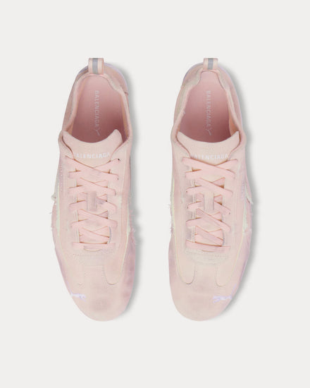 Balenciaga x Puma Speedcat Suede Pink / White Low Top Sneakers - 2