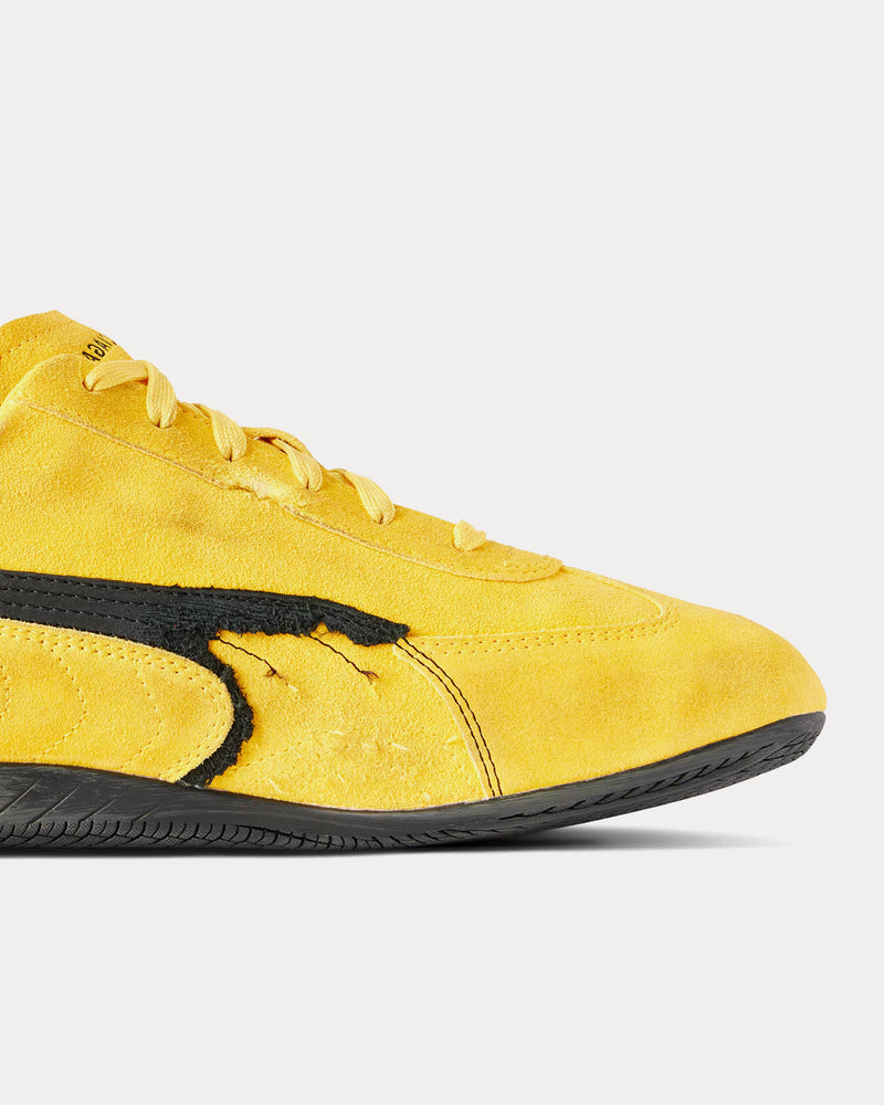 Balenciaga x Puma Speedcat Suede Yellow / Black Low Top Sneakers - 5