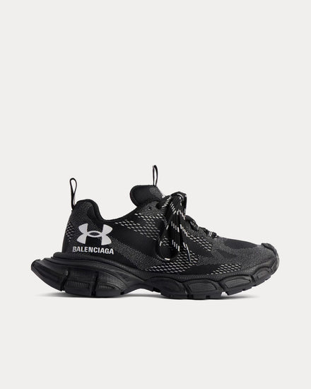 【 BALENCIAGA 】 Under Armour 3xl Knit スニーカー Balenciaga x Under Armour Unisex 3XL Knit Polyeaster Black