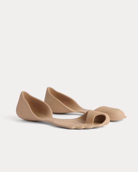 Balenciaga Zero Trainer Beige Slip Ons - 3