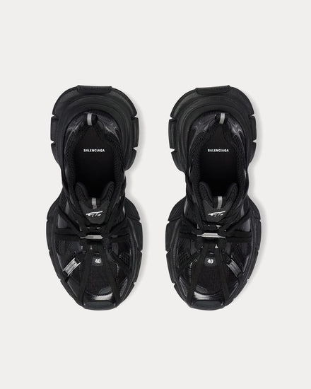 Balenciaga 3XL Extreme Laces B Black Low Top Sneakers - 2