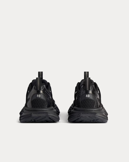 Balenciaga Men's 3XL Extreme Laces B Black Low Top Sneakers