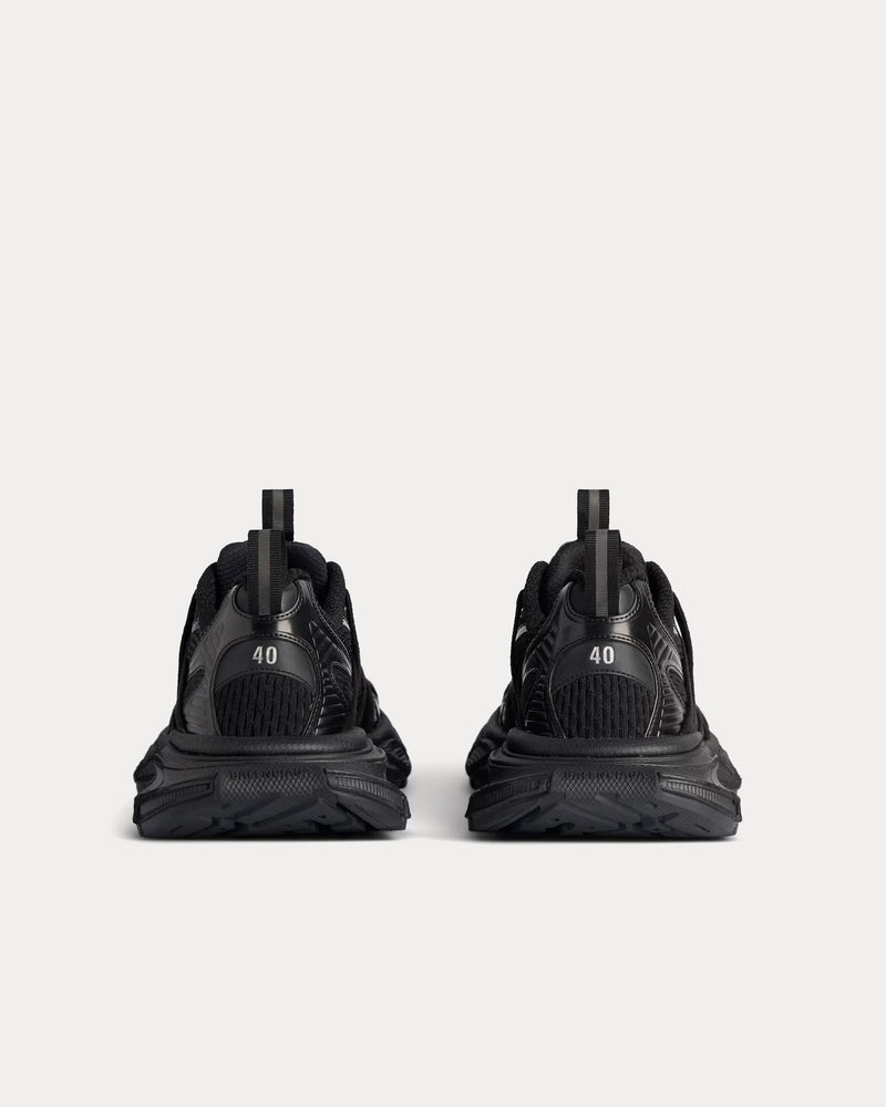 Balenciaga 3XL Extreme Laces B Black Low Top Sneakers - 4