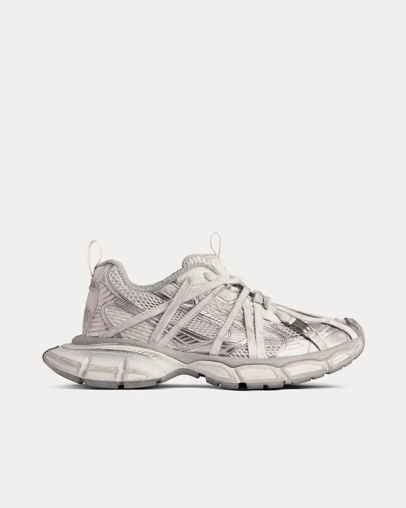 Balenciaga 3XL Extreme Laces B Grey Low Top Sneakers - 1