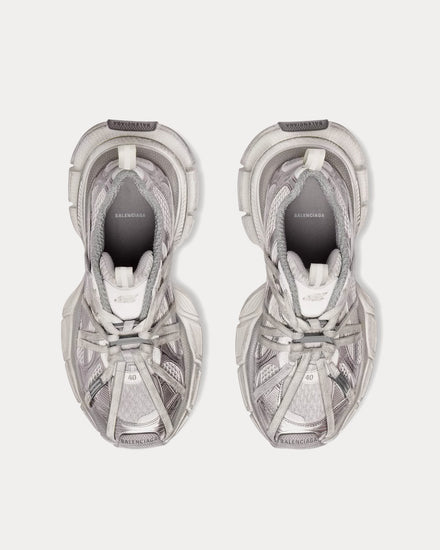Balenciaga 3XL Extreme Laces B Grey Low Top Sneakers - 2