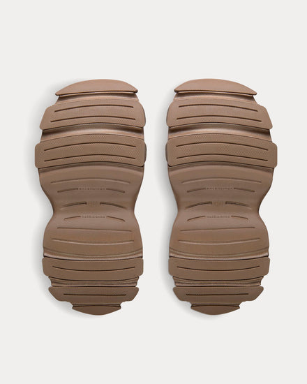 Balenciaga HD Mule Rubber Dark Beige Slip Ons - 5