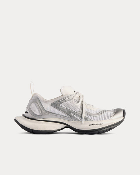 Circuit White / Silver Low Top Sneakers