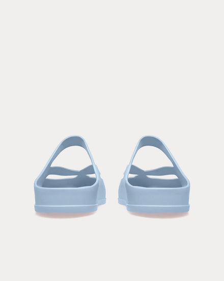 Bally Oaks Rubber Blue Slide Sandals - 3