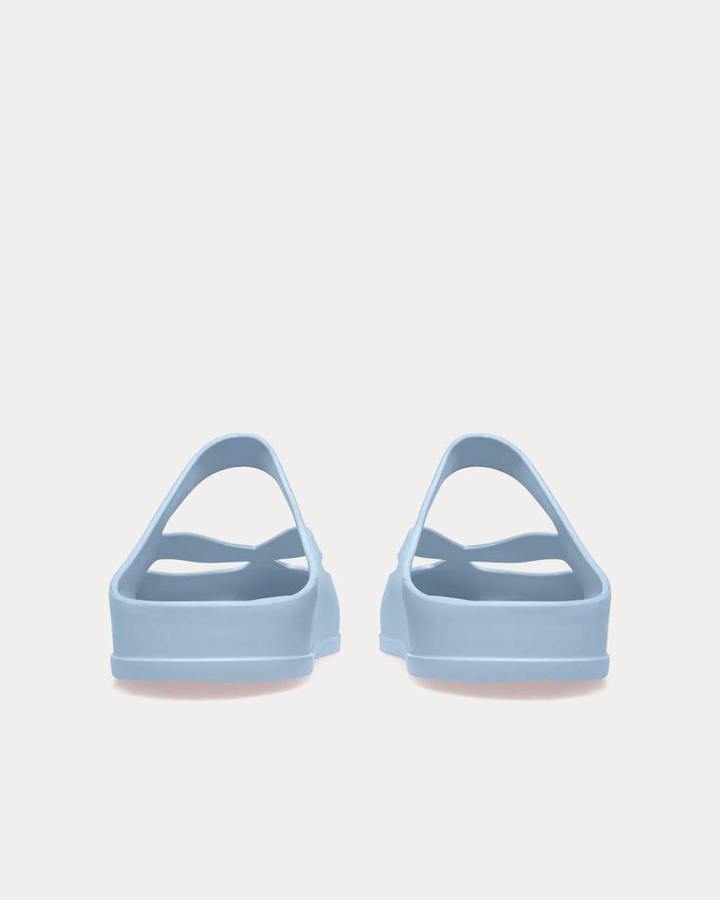 Bally Oaks Rubber Blue Slide Sandals - 3