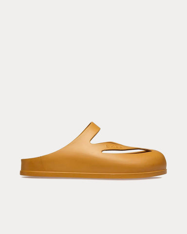 Bally Oaks Rubber Brown Slide Sandals