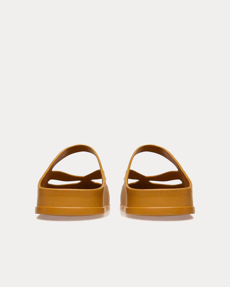 Bally Oaks Rubber Brown Slide Sandals - 3