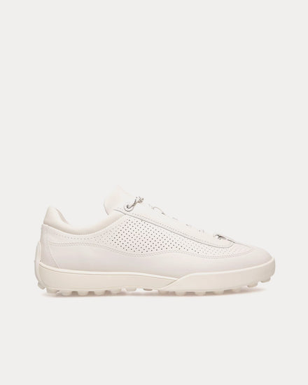 Bally Manto Runner Leather White Low Top Sneakers - 1