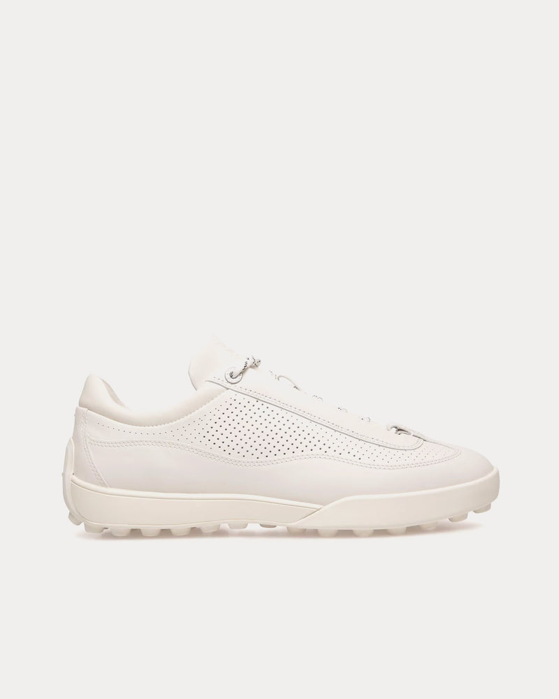 Bally Manto Runner Leather White Low Top Sneakers - 1