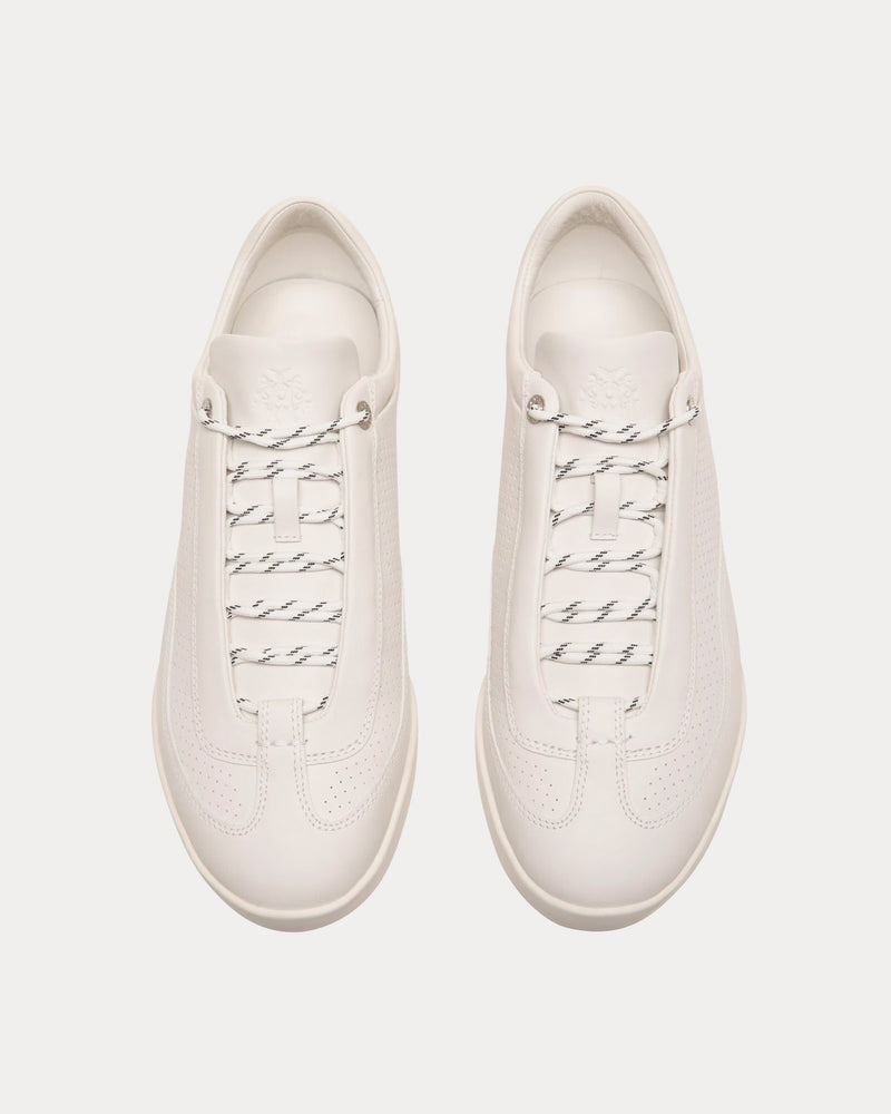 Bally Manto Runner Leather White Low Top Sneakers - 2