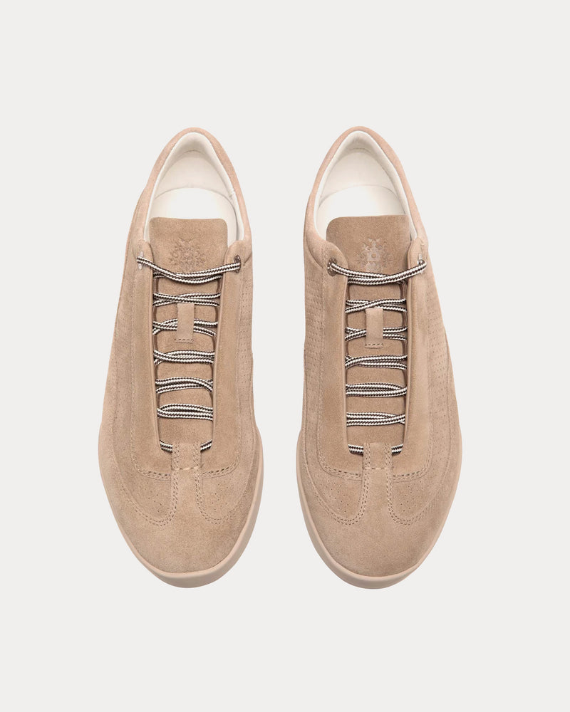 Bally Manto Runner Suede Beige Low Top Sneakers - 2
