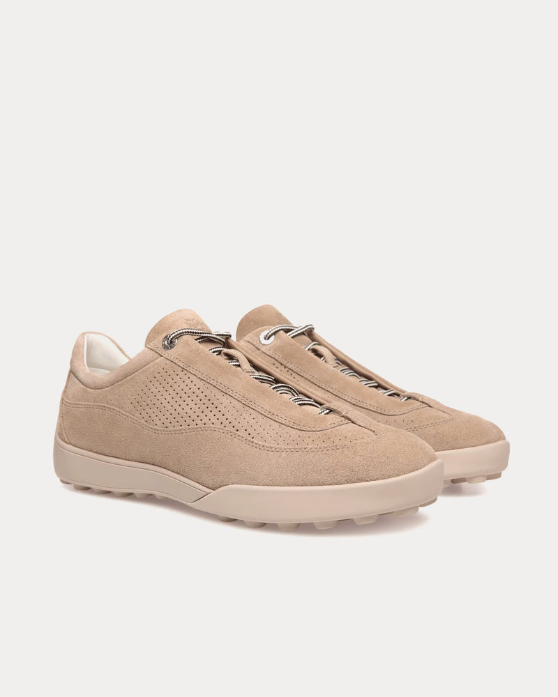 Bally Manto Runner Suede Beige Low Top Sneakers - 3