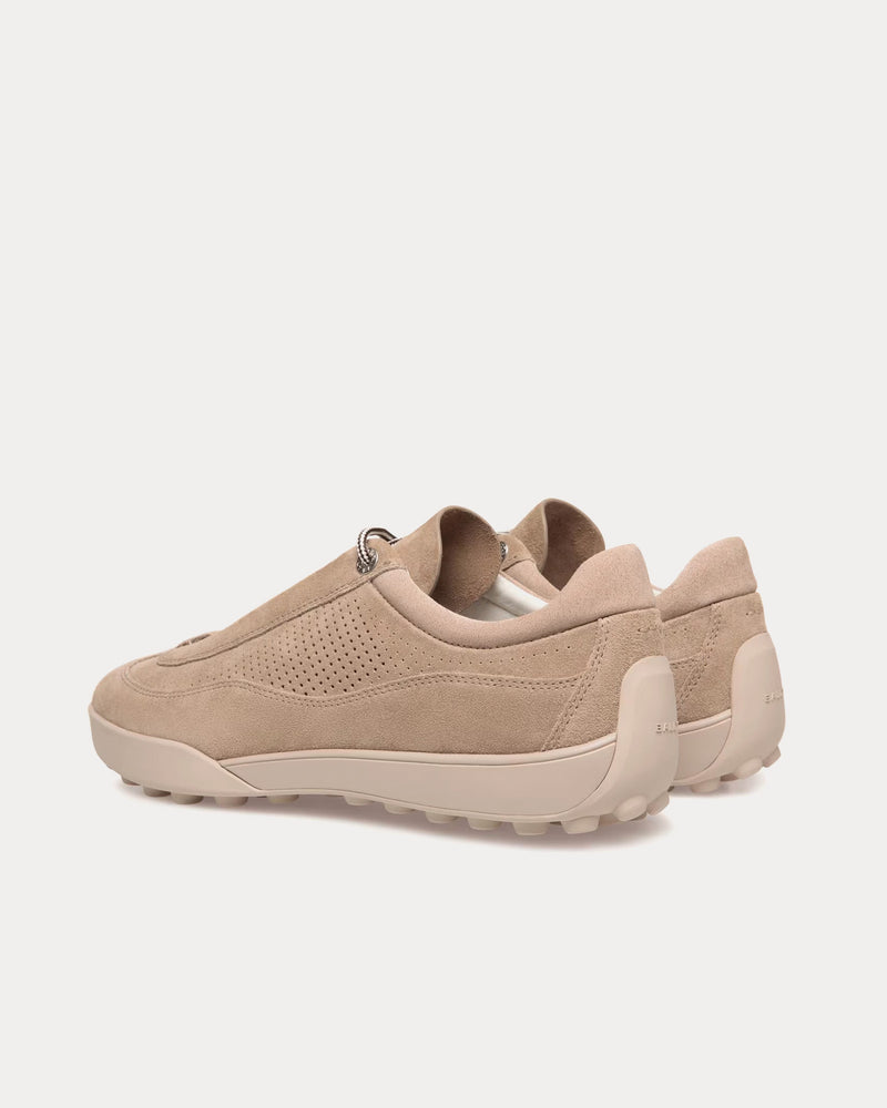 Bally Manto Runner Suede Beige Low Top Sneakers - 4