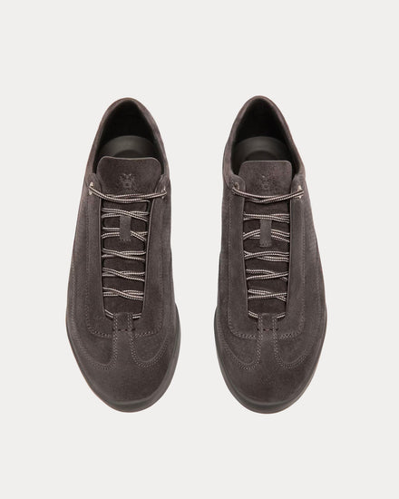 Bally Manto Runner Suede Dark Grey Low Top Sneakers - 2