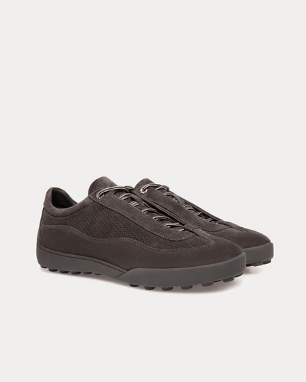 Bally Manto Runner Suede Dark Grey Low Top Sneakers - 3