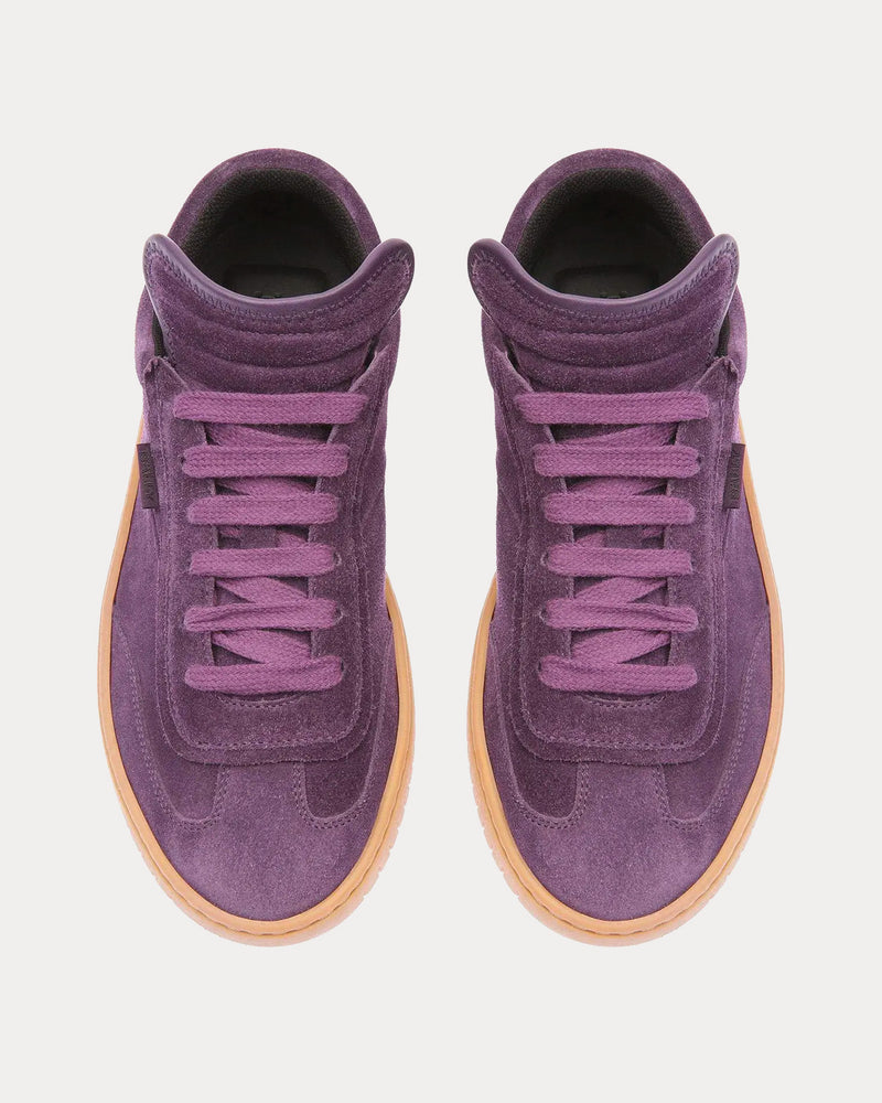 Bally Player Suede Orchid / Amber Low Top Sneakers - 2