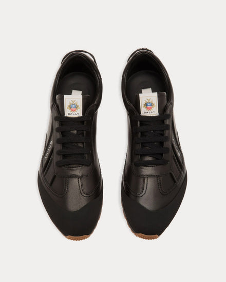 Bally Quarry Leather Black Low Top Sneakers - 2