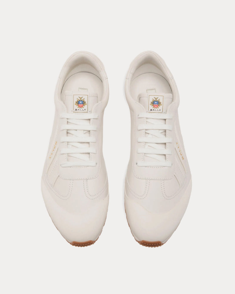 Bally Quarry Leather White Low Top Sneakers - 2