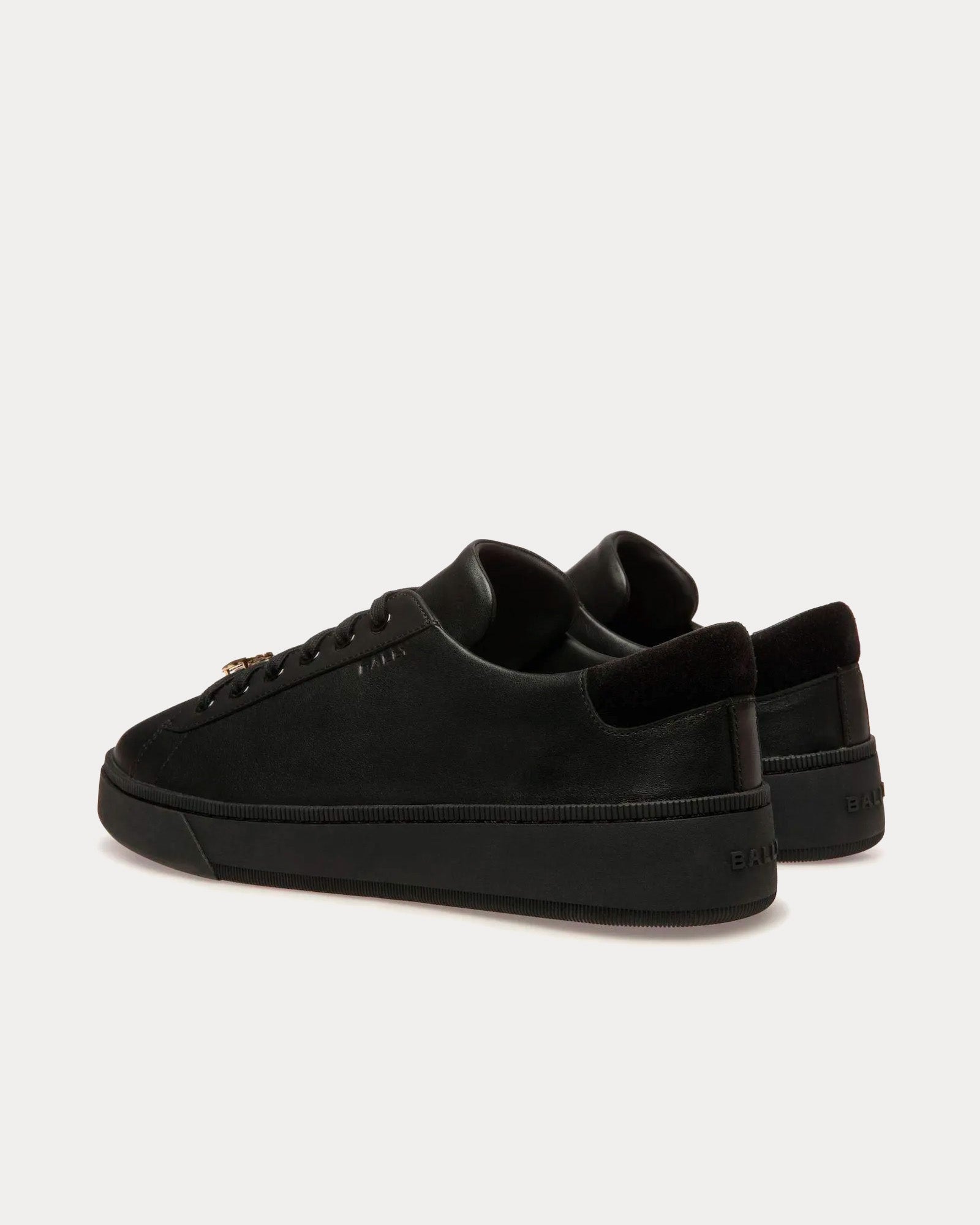 Bally - Raise Leather Black Low Top Sneakers