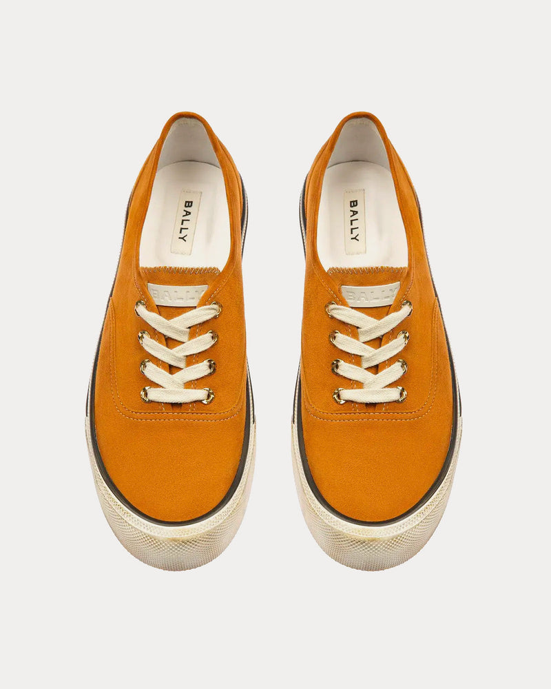 Bally Santa Ana Suede Brown Low Top Sneakers - 2