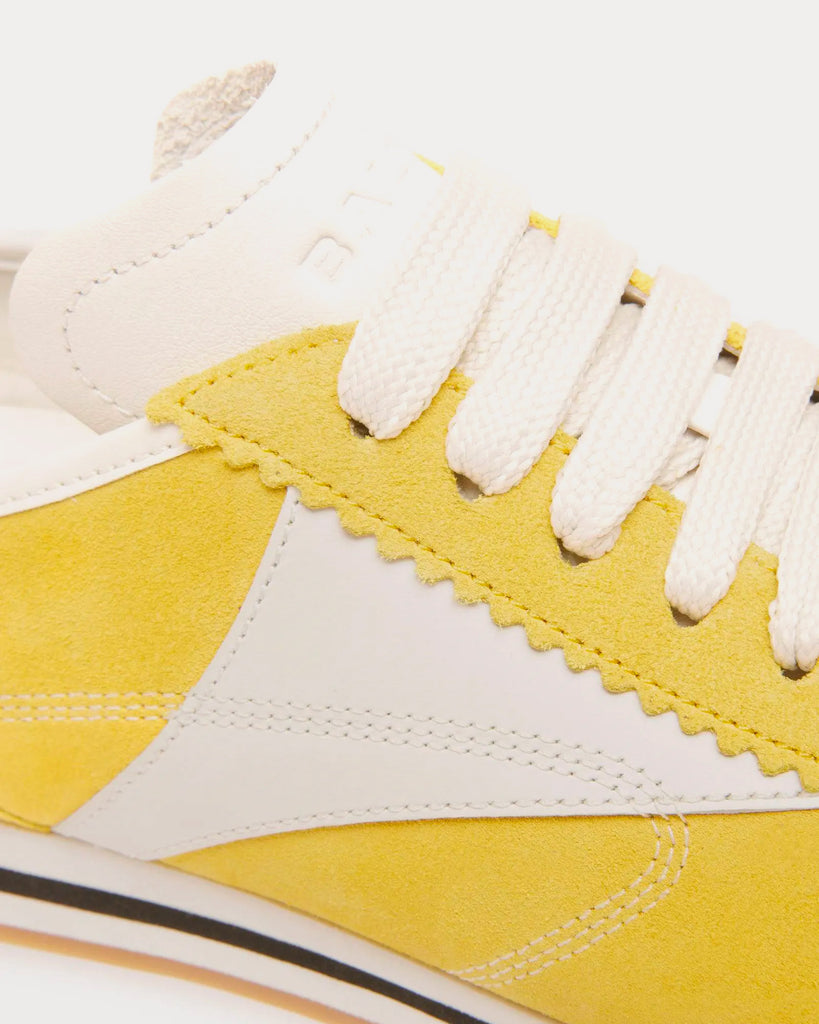 Bally Sussex Leather Yellow / White Low Top Sneakers - Sneak in Peace