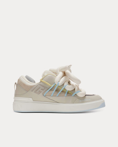 Balmain B-Court Puffy Skate Grey Low Top Sneakers