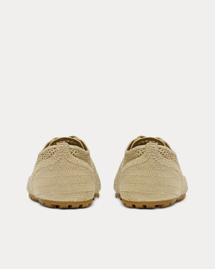 Balmain Racer 45 Macramé Beige Low Top Sneakers - 4