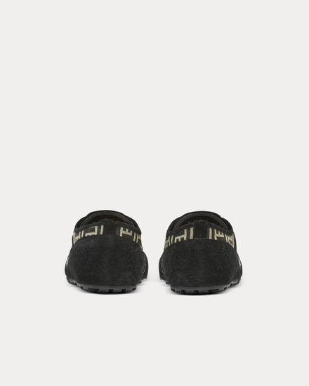Balmain Racer 45 Monogram Jacquard Black Low Top Sneakers - 4