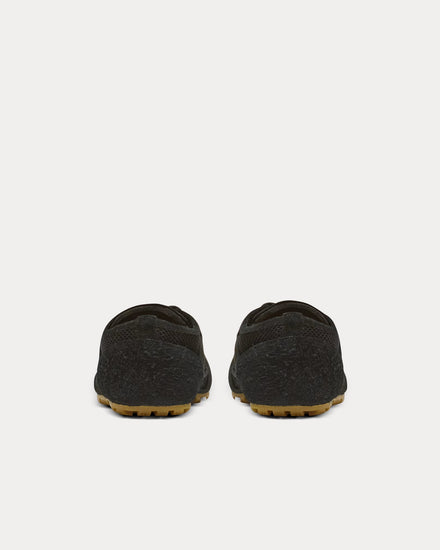 Balmain Racer 45 Suede & Nylon Black Low Top Sneakers - 4