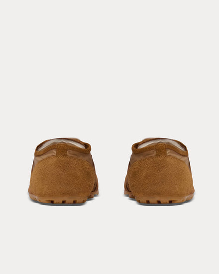 Balmain Racer 45 Suede & Nylon Brown Low Top Sneakers - 4