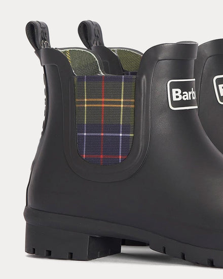 Barbour Kingham Wellingtons Classic Black Rain Boots - 3