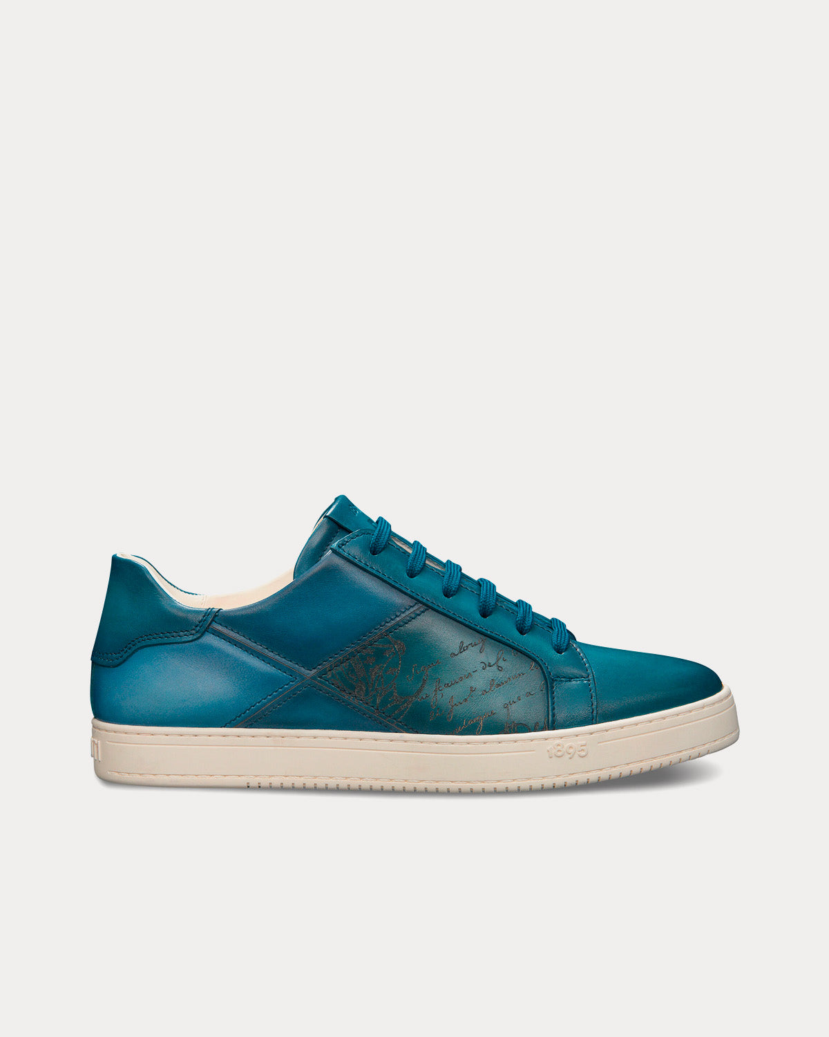 Berluti - Playtime Patchwork Scritto Leather Aveiro Low Top Sneakers