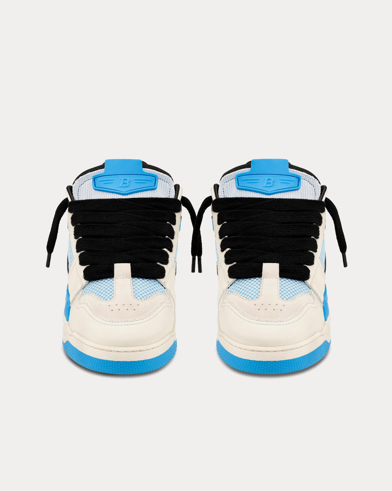 Bihrod Persy Beige / Azure Blue Low Top Sneakers - 3
