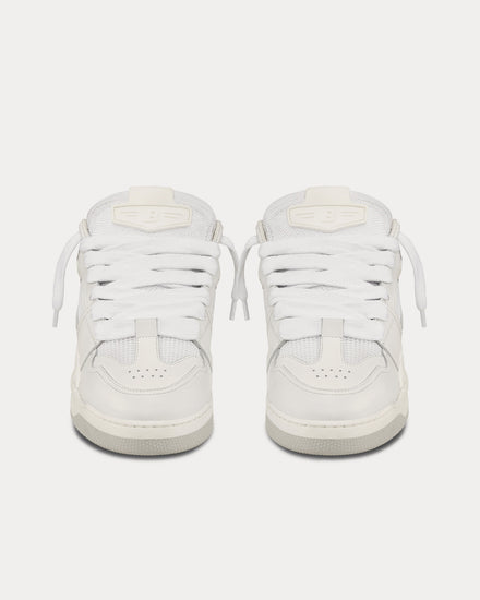 Bihrod Persy All White Low Top Sneakers - 3