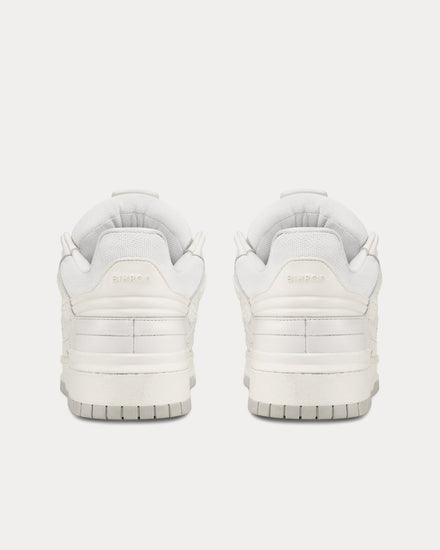 Bihrod Persy All White Low Top Sneakers - 4