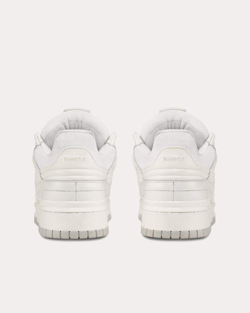 Bihrod Persy All White Low Top Sneakers - 4