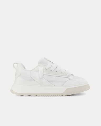 Bihrod Revy Flat White Low Top Sneakers