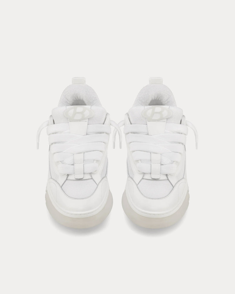 Bihrod Revy Flat White Low Top Sneakers - 2