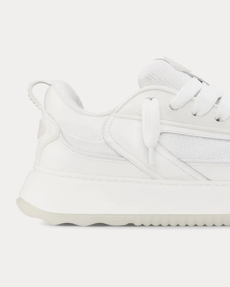 Bihrod Revy Flat White Low Top Sneakers - 4