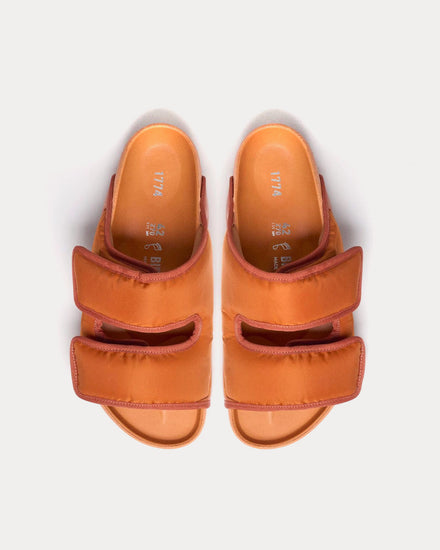 Birkenstock 1774 Arizona Cosny Burnt Orange Sandals - 2