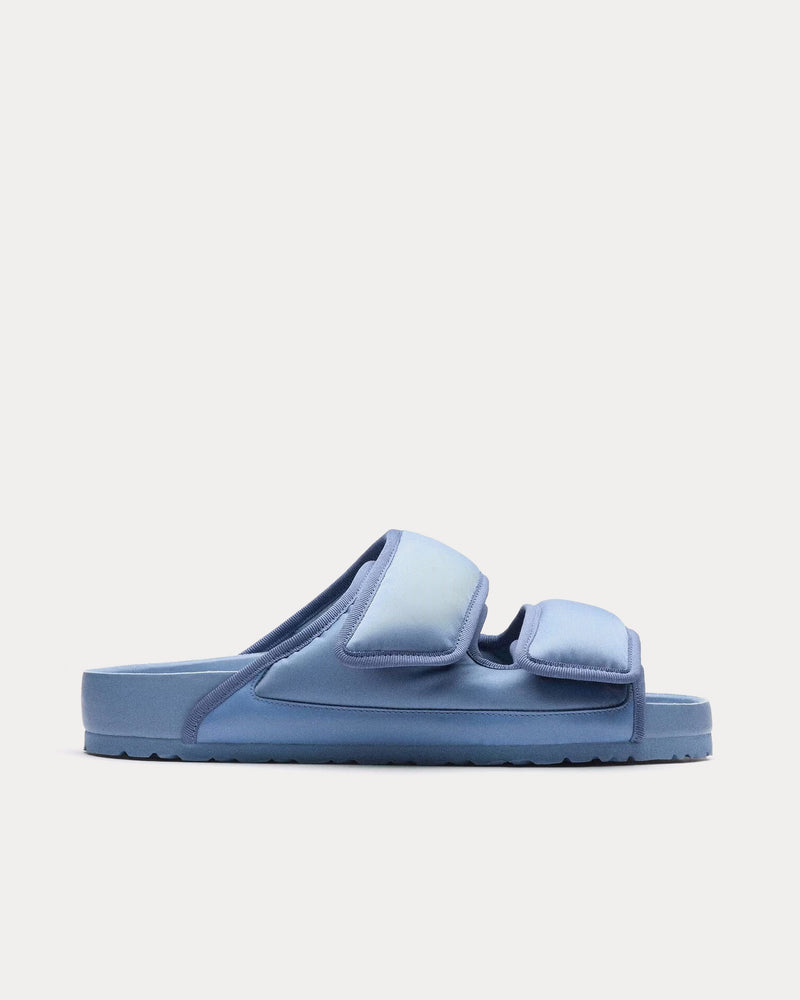 Birkenstock 1774 Arizona Cosny Faded Denim Sandals - 1