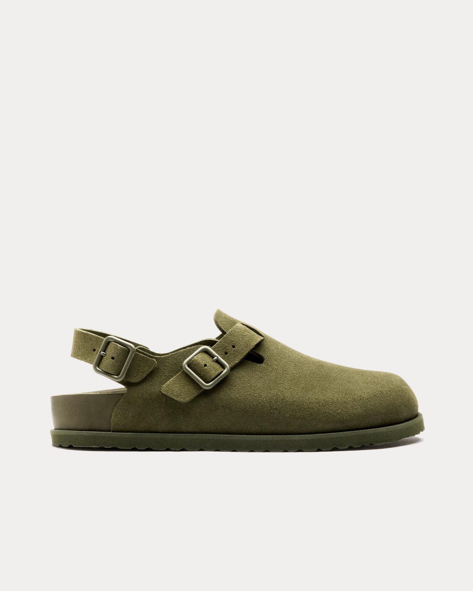 モーツァルトgreen Birkenstock Men's 1774 IV Tokio Moss Green Clogs