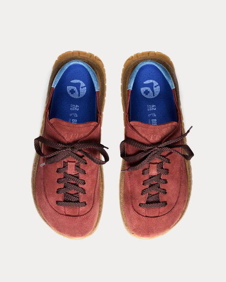 Birkenstock Uerzell Suede Wine Sneaker Mules - 2
